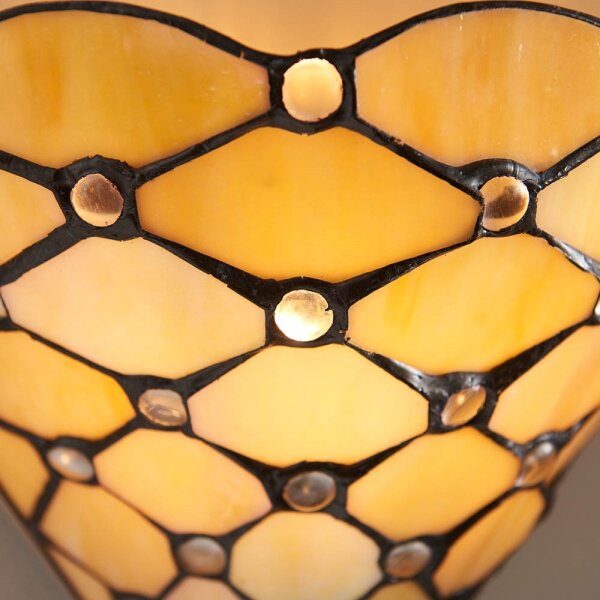 Endon 64302 - Nástěnné svítidlo Tiffany PEARL 1xE14/40W/230V