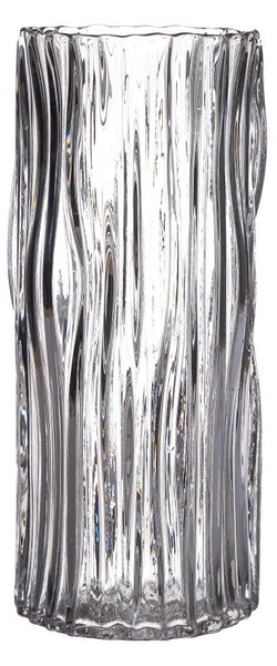 Skleněná váza Livi Wave Clear 30 cm Wikholm Form