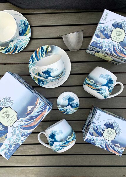 Čajová souprava Hokusai The Great Wave 430 ml