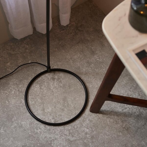 Endon 106337 - Stojací lampa BRAIR 1xE27/10W/230V černá