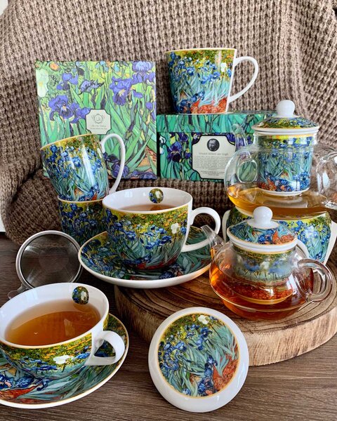 Čajová souprava Van Gogh Irises 430 ml