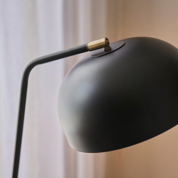 Endon 106337 - Stojací lampa BRAIR 1xE27/10W/230V černá