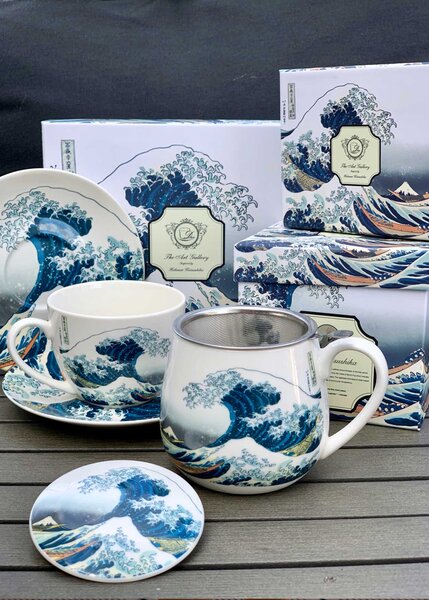 Porcelánový hrnek Hokusai The Great Wave 350 ml