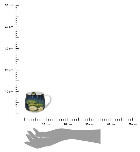 Porcelánový hrnek Monet Nenufars 430 ml