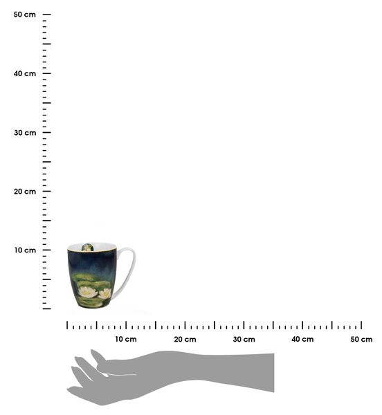 Porcelánový hrnek Monet Nenufars 360 ml