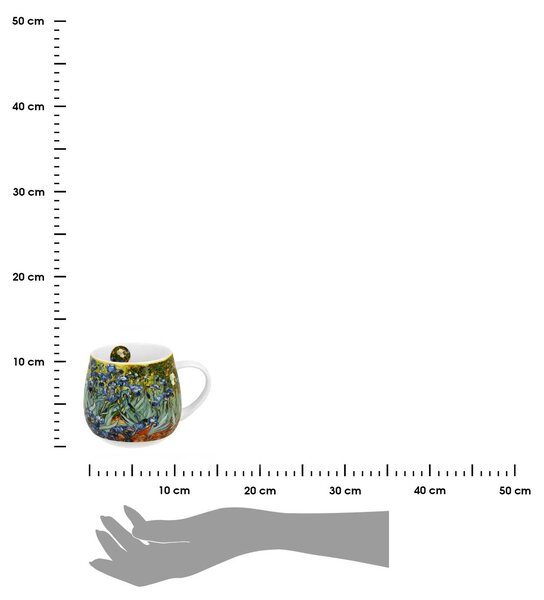 Porcelánový hrnek Van Gogh Irises 430 ml