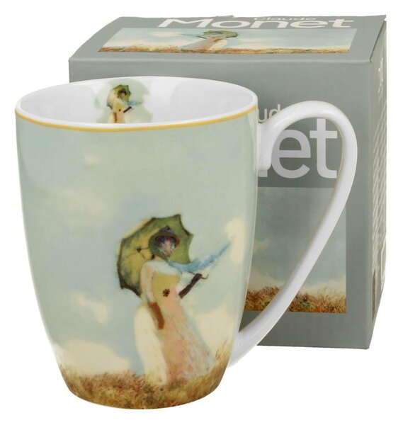 Porcelánový hrnek Monet Woman with Parasol 360 ml