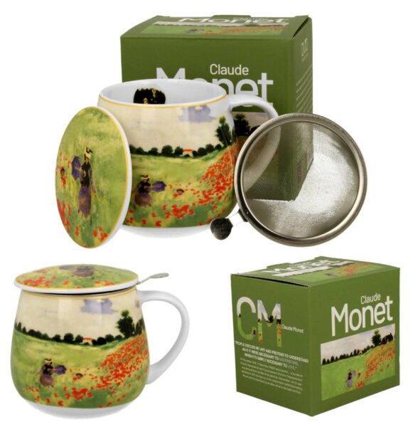 Čajová souprava Monet Poppy Field 430 ml