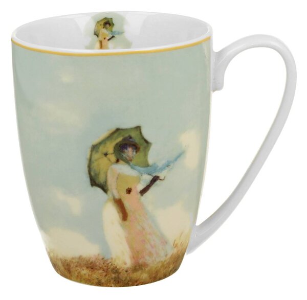 Porcelánový hrnek Monet Woman with Parasol 360 ml