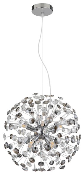 KŘIŠŤÁLOVÉ ZÁVĚSNÉ SVÍTIDLO, 40/150 cm Globo - Online Only svítidla, Online Only
