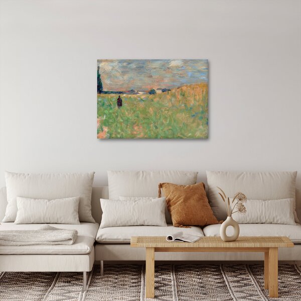 Obraz - Georges Seurat, A Summer Landscape, reprodukce (70x50 cm)