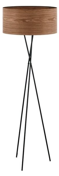 Eglo 33705 - Stojací lampa CANNAFESCA 1xE27/60W/230V hnědá/černá