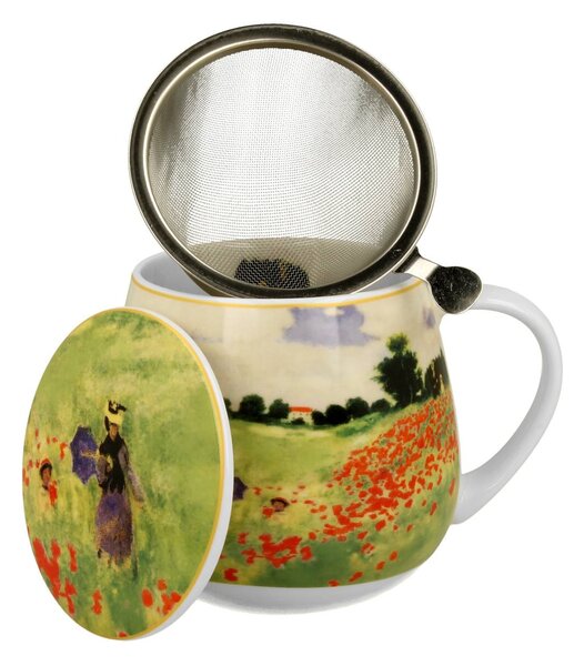 Čajová souprava Monet Poppy Field 430 ml