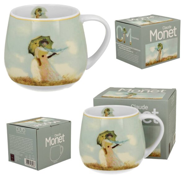 Porcelánový hrnek Monet Woman with Parasol 430 ml
