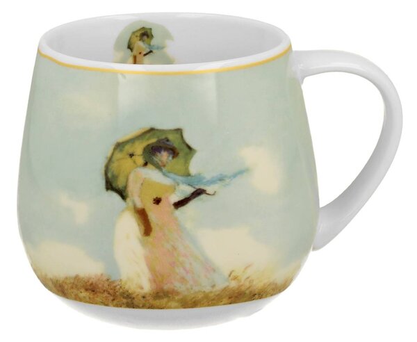 Porcelánový hrnek Monet Woman with Parasol 430 ml