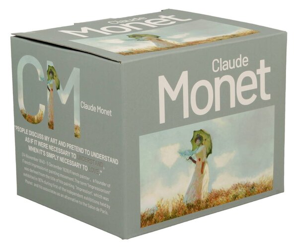 Porcelánový hrnek Monet Woman with Parasol 430 ml