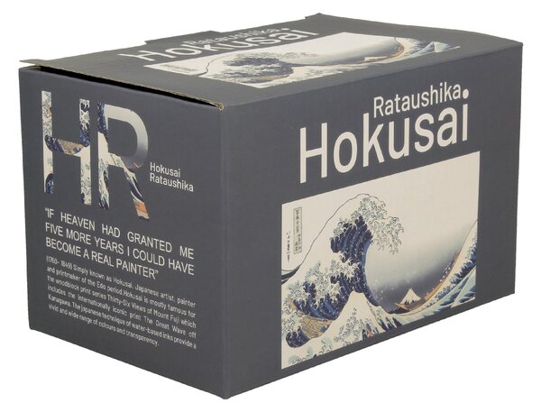Porcelánový hrnek Hokusai The Great Wave 350 ml sada 2ks