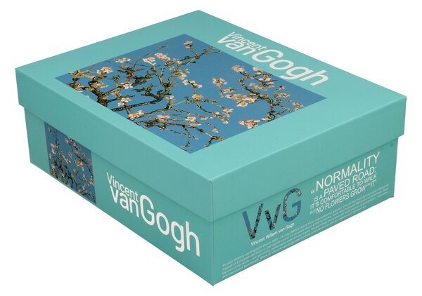 Porcelánový šálek s podšálkem Van Gogh Almond Blossom 90 ml sada 2ks