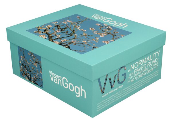 Porcelánový šálek s podšálkem Van Gogh Almond Blossom 250 ml sada 2ks