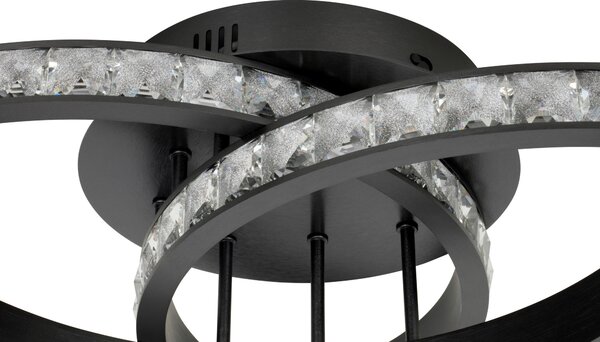 STROPNÍ LED SVÍTIDLO, 64/15 cm Novel - Stropní svítidla