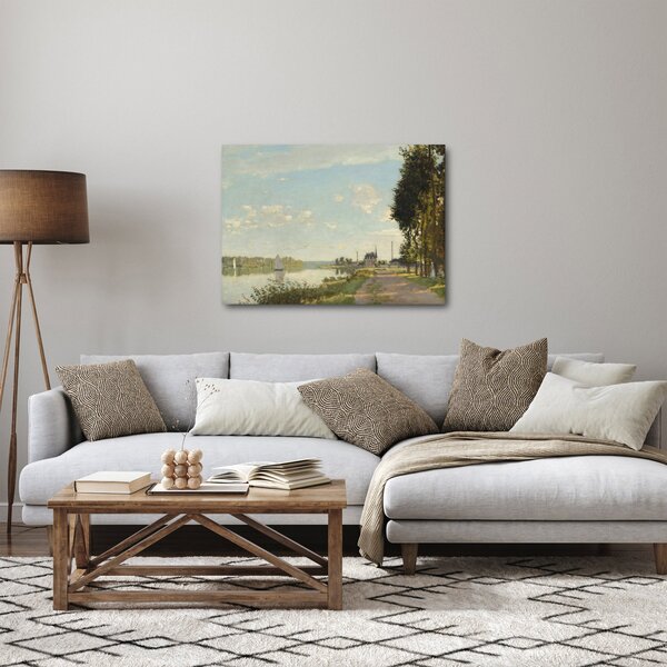 Obraz - Claude Monet, Argenteuil, reprodukce (70x50 cm)