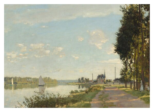Obraz - Claude Monet, Argenteuil, reprodukce (70x50 cm)