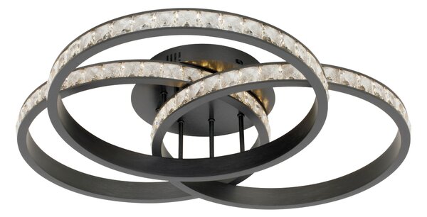 STROPNÍ LED SVÍTIDLO, 64/15 cm Novel - Stropní svítidla