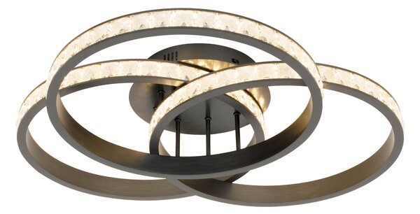 STROPNÍ LED SVÍTIDLO, 64/15 cm Novel - Stropní svítidla