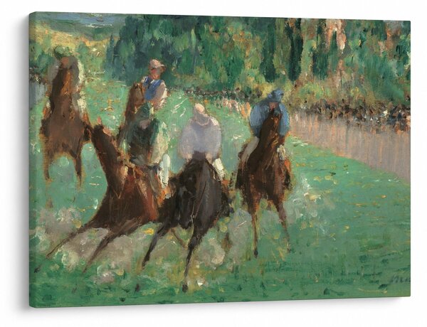 Obraz - Edouard Manet, At the Races, reprodukce (70x50 cm)