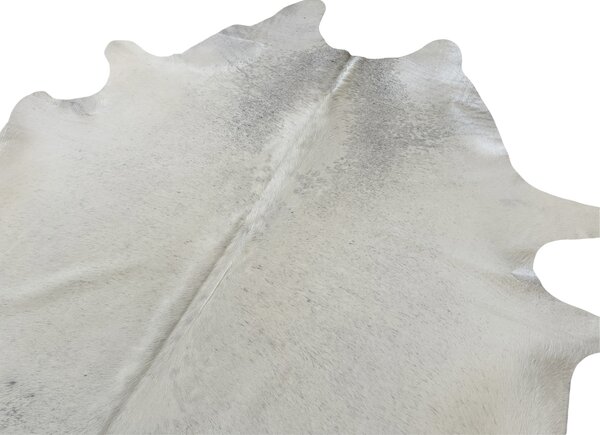 Koberec kusový hovězí kůže 3,9 m2 šedobílá 107