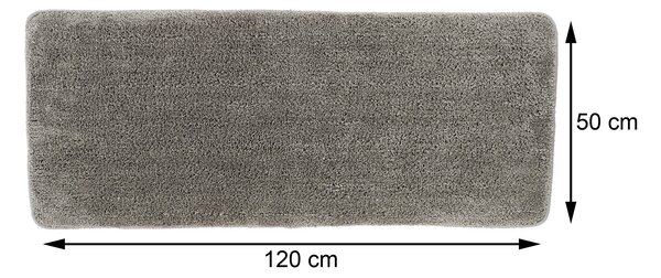 Předložka do koupelny Marlet, 50x120 cm, béžová
