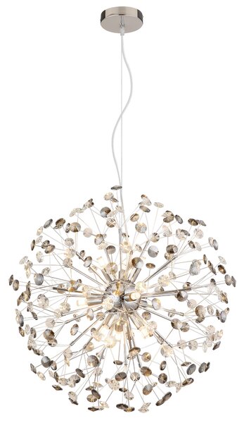 KŘIŠŤÁLOVÉ ZÁVĚSNÉ SVÍTIDLO, 60/150 cm Globo - Online Only svítidla, Online Only