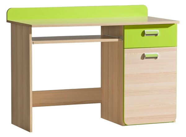 Dětský psací stůl Lorento 10 Jasan/zelená