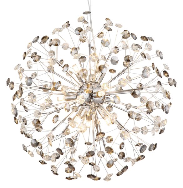 KŘIŠŤÁLOVÉ ZÁVĚSNÉ SVÍTIDLO, 60/150 cm Globo - Online Only svítidla, Online Only