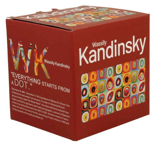 Porcelánový hrnek Kandinsky Squares with Circles 360 ml