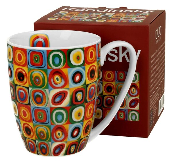 Porcelánový hrnek Kandinsky Squares with Circles 360 ml
