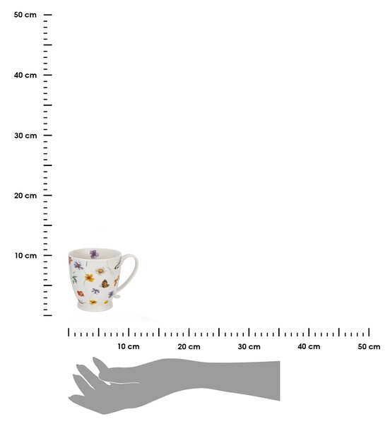 Porcelánový hrnek na noze Royal Margaret 510 ml
