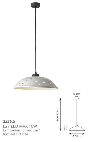 Keramické svítidlo série CONTEMPORANEA 2255.S