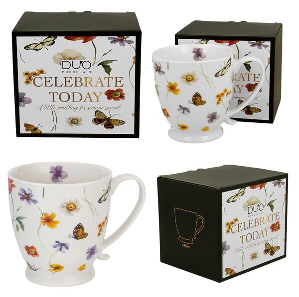 Porcelánový hrnek na noze Royal Margaret 510 ml