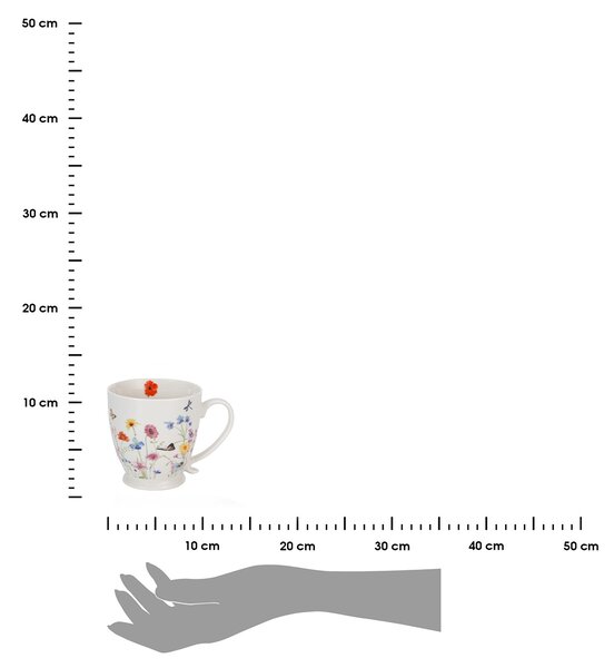 Porcelánový hrnek na noze Royal Amelia 510 ml