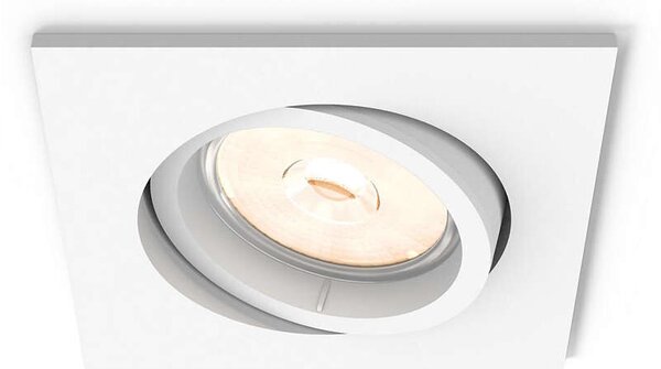 50191/31/PN Enneper podhledové svítidlo GU10 1x5,5W bez zdroje hranaté 9cm IP20, bílé