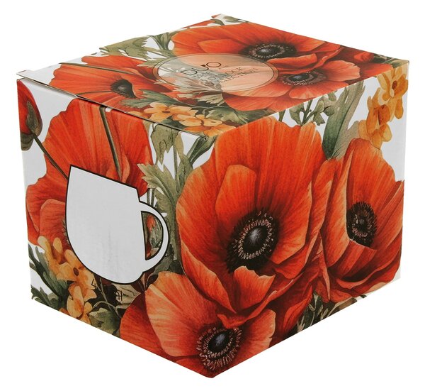 Porcelánový hrnek Poppies 430 ml