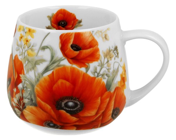 Porcelánový hrnek Poppies 430 ml