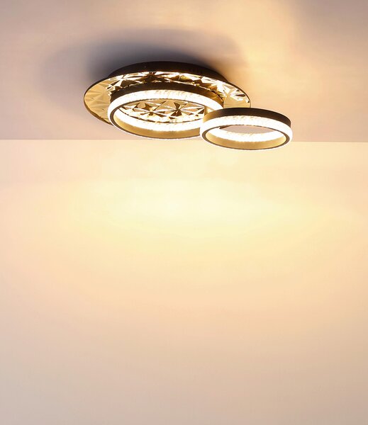 STROPNÍ LED SVÍTIDLO, 50,5/40/14 cm Globo - Online Only svítidla, Online Only