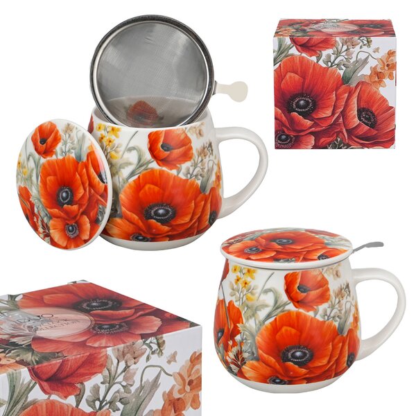 Čajová souprava Poppies 430 ml BS