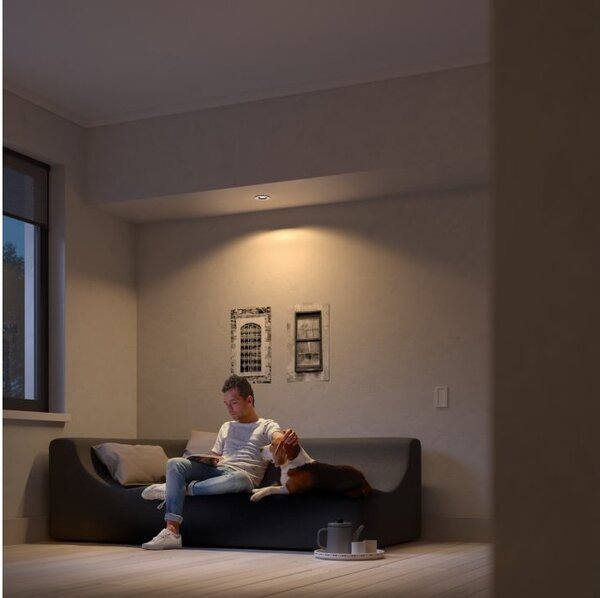 Hue WA Milliskin zápustné LED svítidlo GU10 1x5W 350lm 2200-6500K IP20 kulaté bílé
