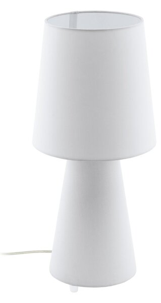 EGLO Stolní lampa CARPARA, bílá 97131