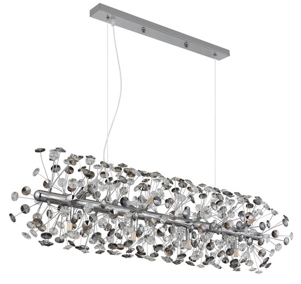 KŘIŠŤÁLOVÉ ZÁVĚSNÉ SVÍTIDLO, 90/30/150 cm Globo - Online Only svítidla, Online Only