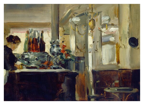 Obraz - Style of Edouard Manet, Bon Bock Cafe, reprodukce (70x50 cm)