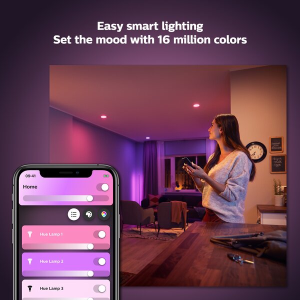 HUE SET 2x WACA LED Luster žárovka E14 5,1W 470lm K IP20, stmívatelné